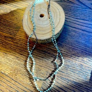 Silpada 925 Sterling Silver Copper Pearl Brass Magnificent Mile Necklace N1993